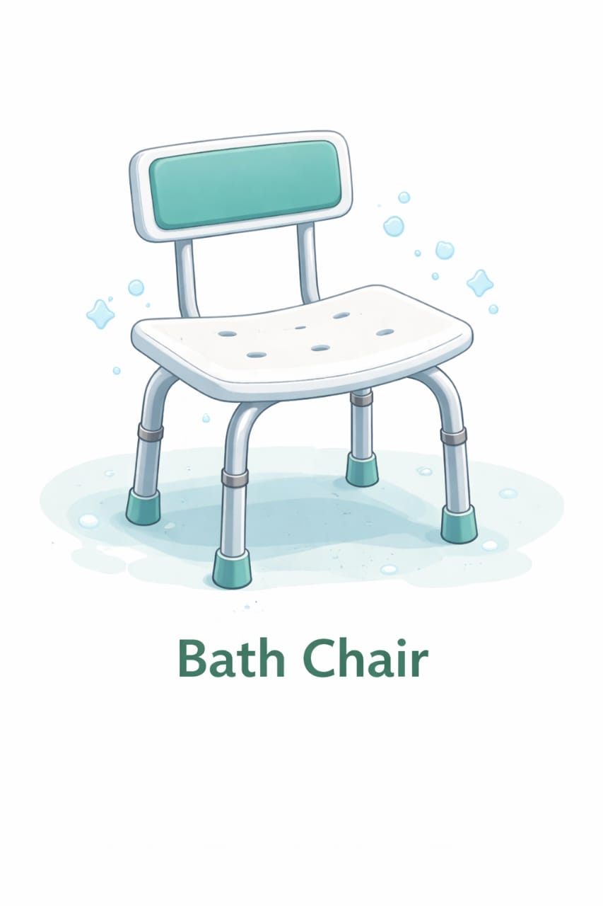 Bath Chairs and Tools