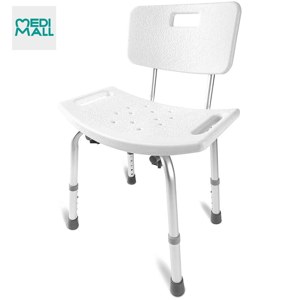 Shower Chair with Backrest // كرسي الأستحمام مع مسند ظهر