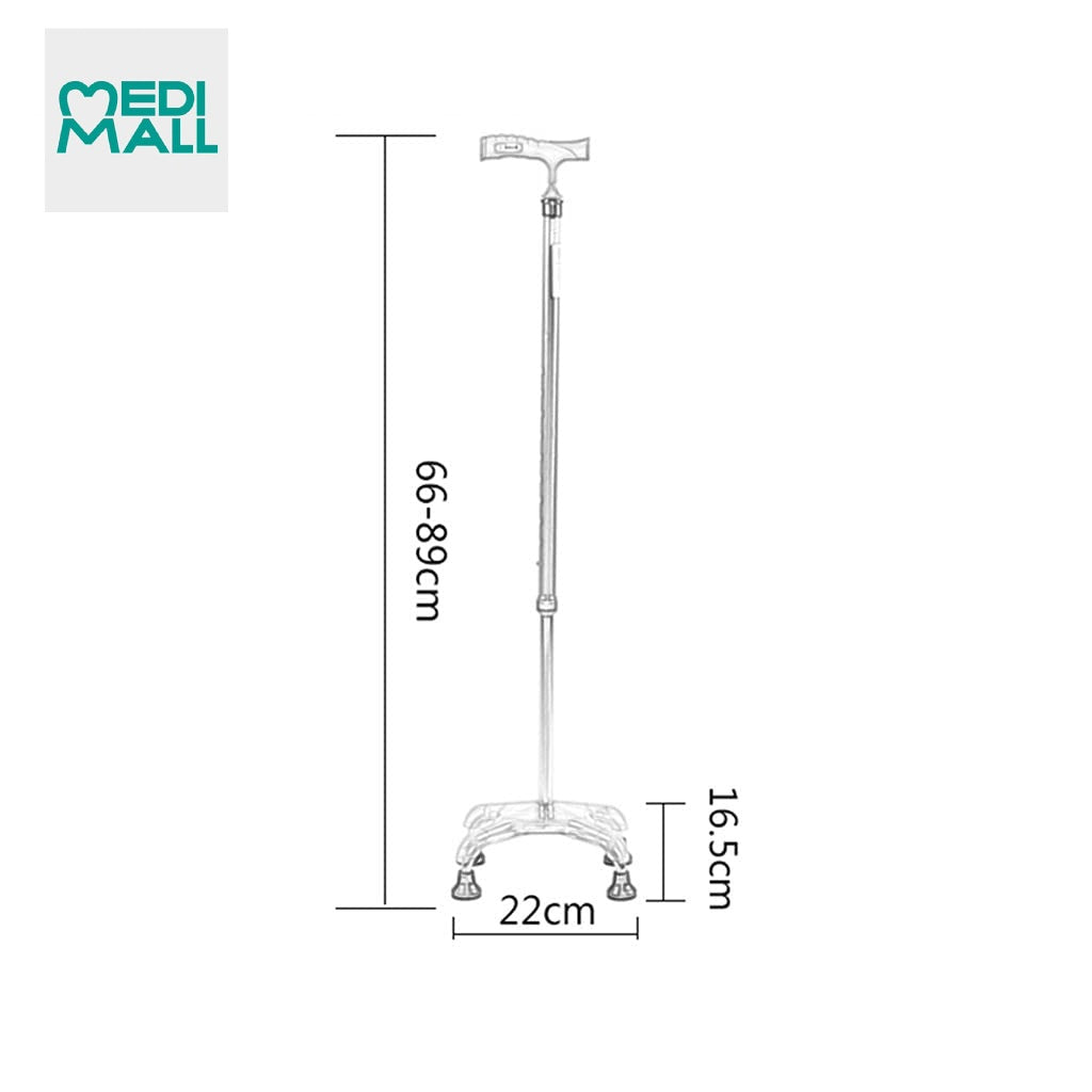 Quadripod // عكاز رباعي الأرجل