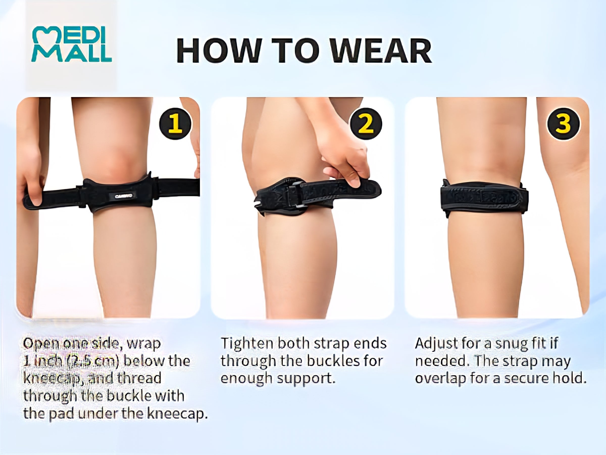 Patellar Tendon Strap // حزام وتر الصابونة