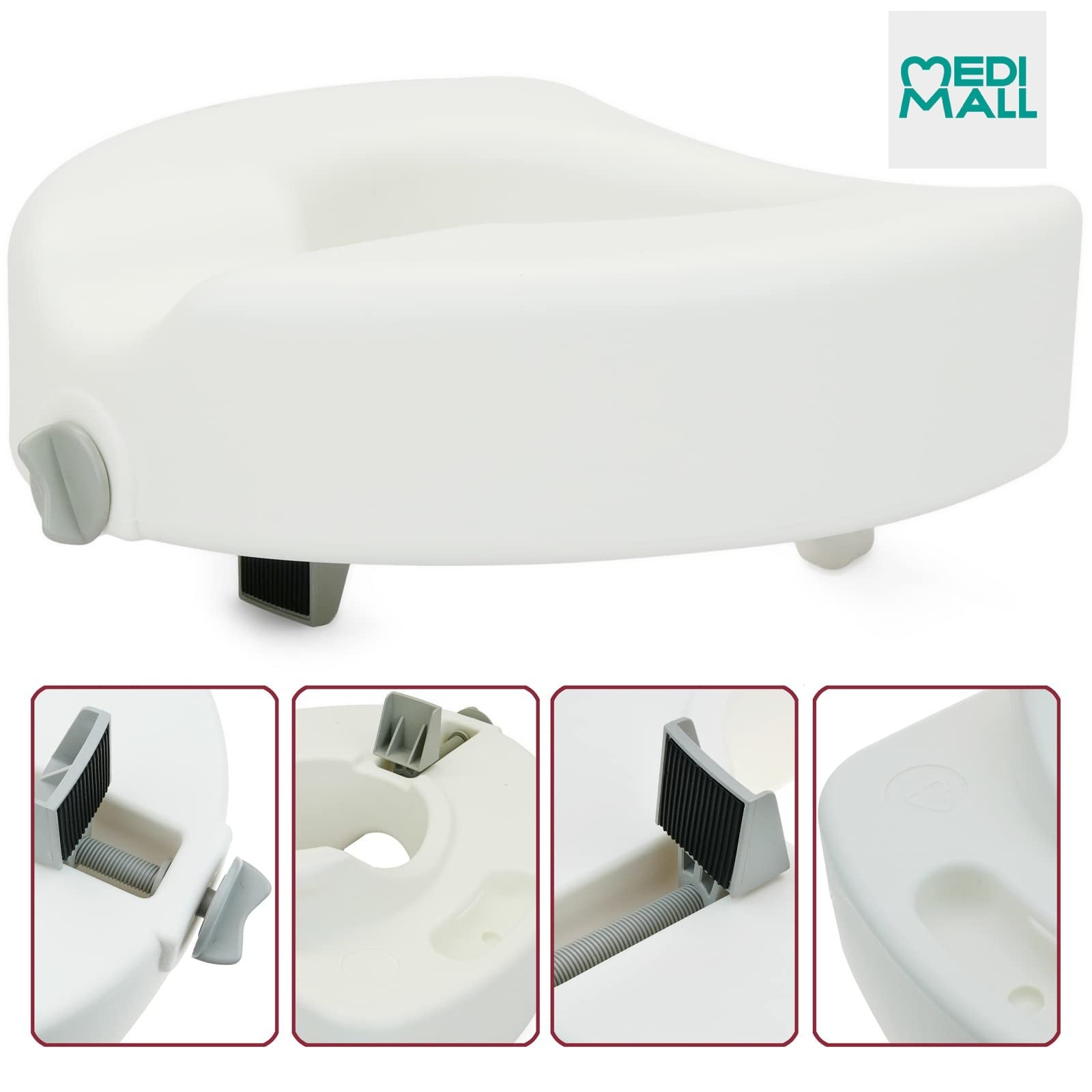 Raised Toilet Seat // مقعد مرحاض مرتفع