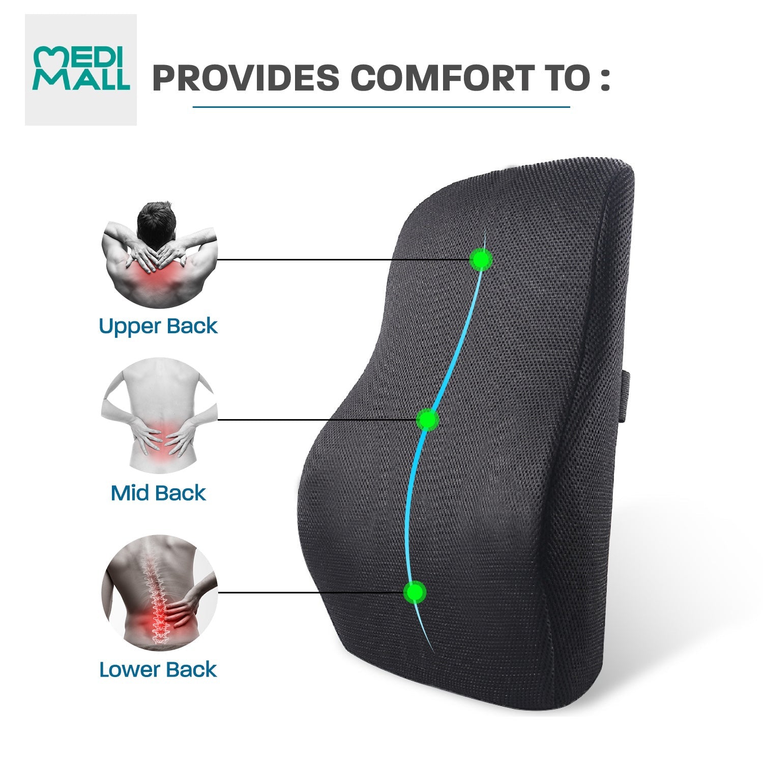 Back Cushion ( Memory Foam )