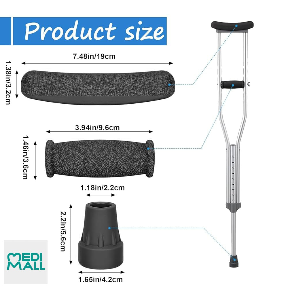 Rubber Handle // قبضة مطاط لعكاز تحت الأبط