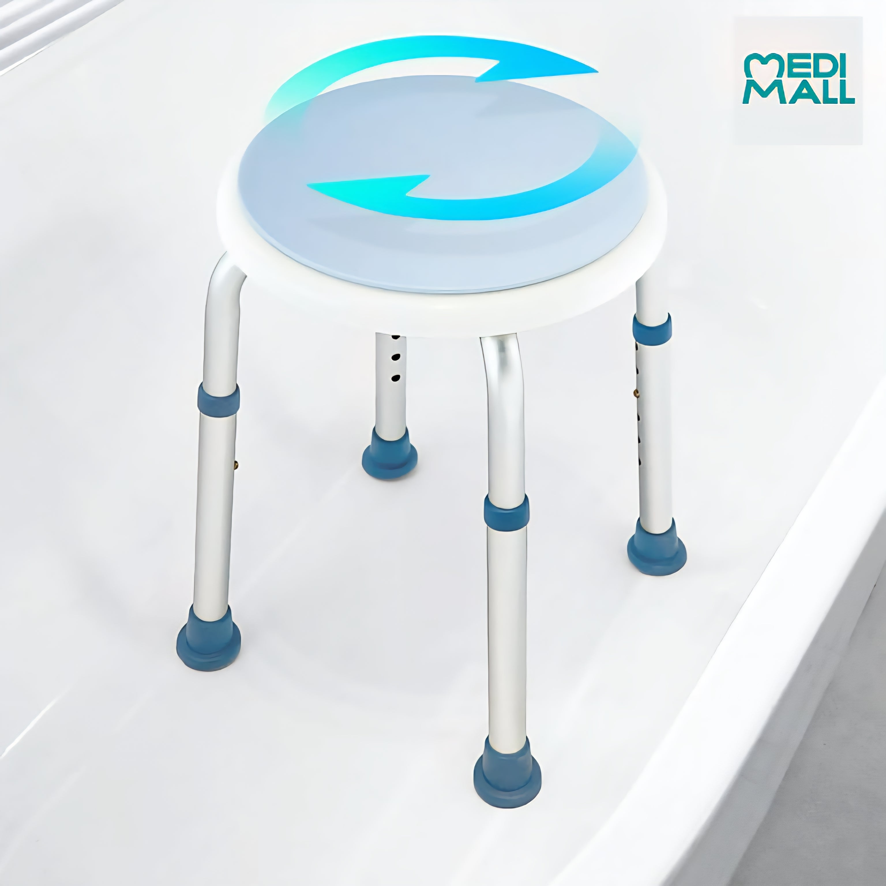 Round Shower chair // كرسي الحمّام الدائري للأستحمام
