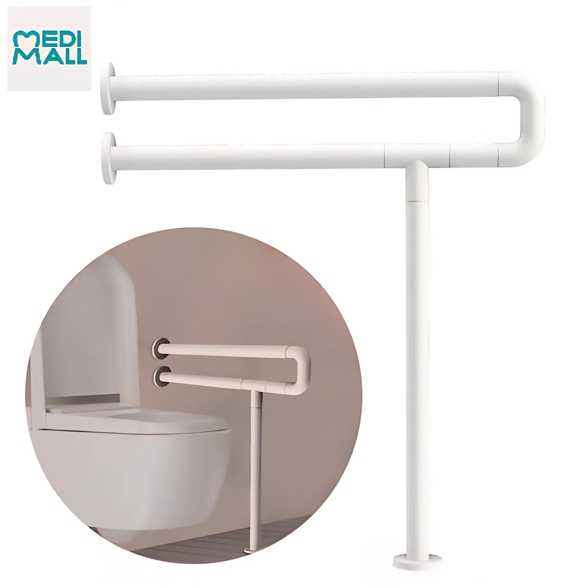 Hand Rail Armrest // الذراع الجانبية للمرحاض