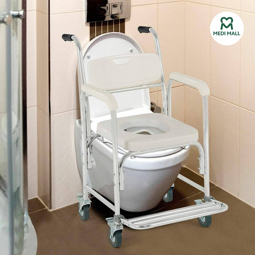 Commode Chair ■ كرسي متعدد الأستعمال مع دواليب