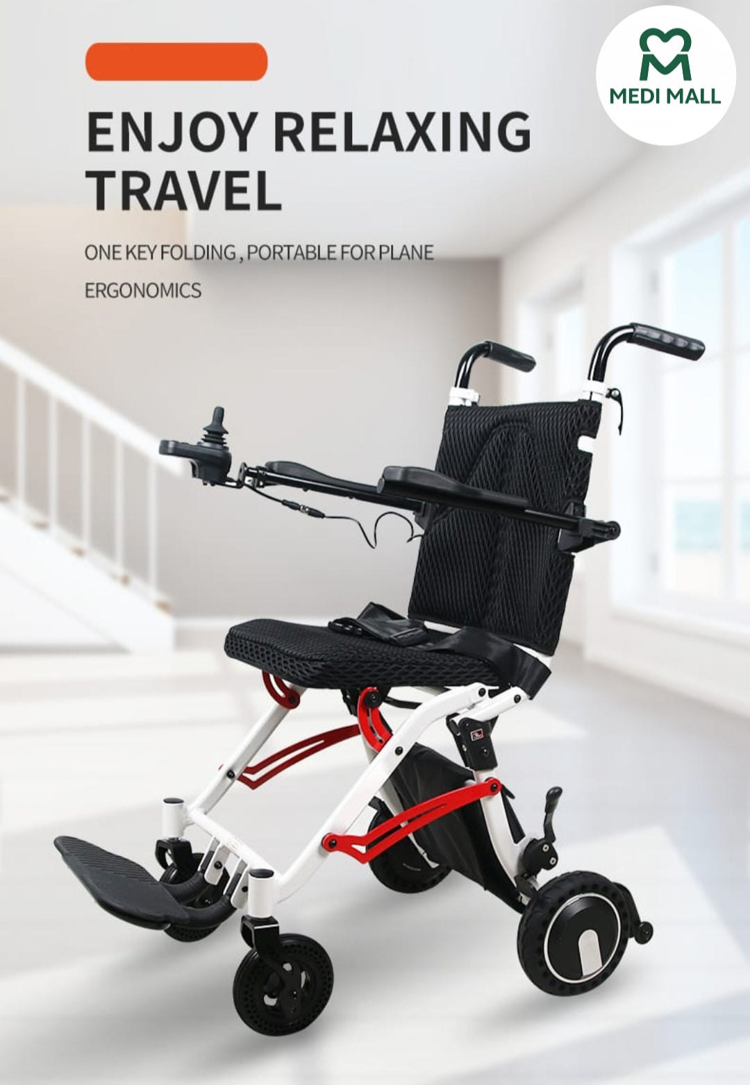 Light Weight Electrical Wheelchair ■ كرسي نقل كهربائي خفيف الوزن