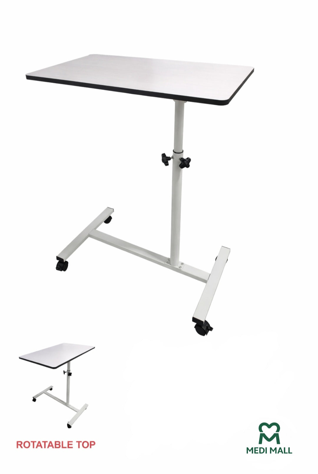 Over Bed Table Rotatable Top ■ طاول طعام فوق السرير بخاصية دوران