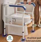 Toilet Handrail Ajustable Height ■  درابزين الحمام