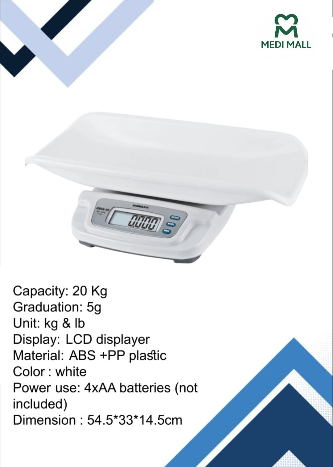 Kinlee - Digital Baby Scale