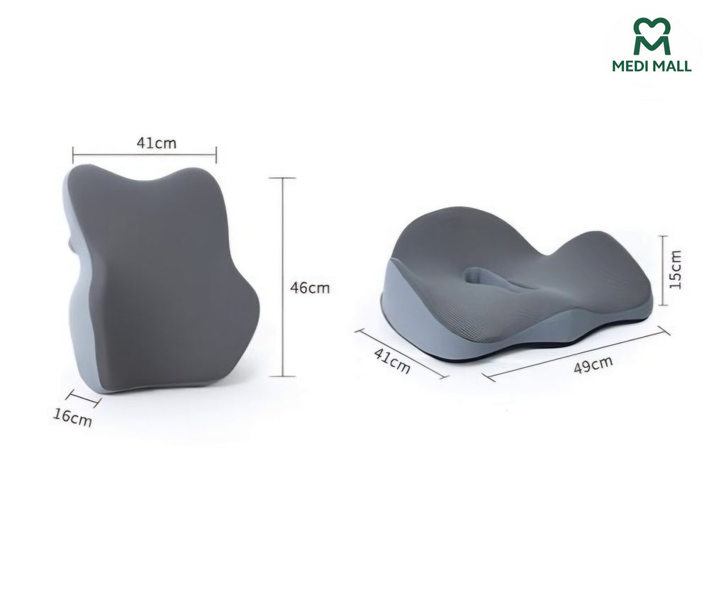 Memory Foam Seat and Back  Cushion  ■  مسند ومقعد ميموري فوم