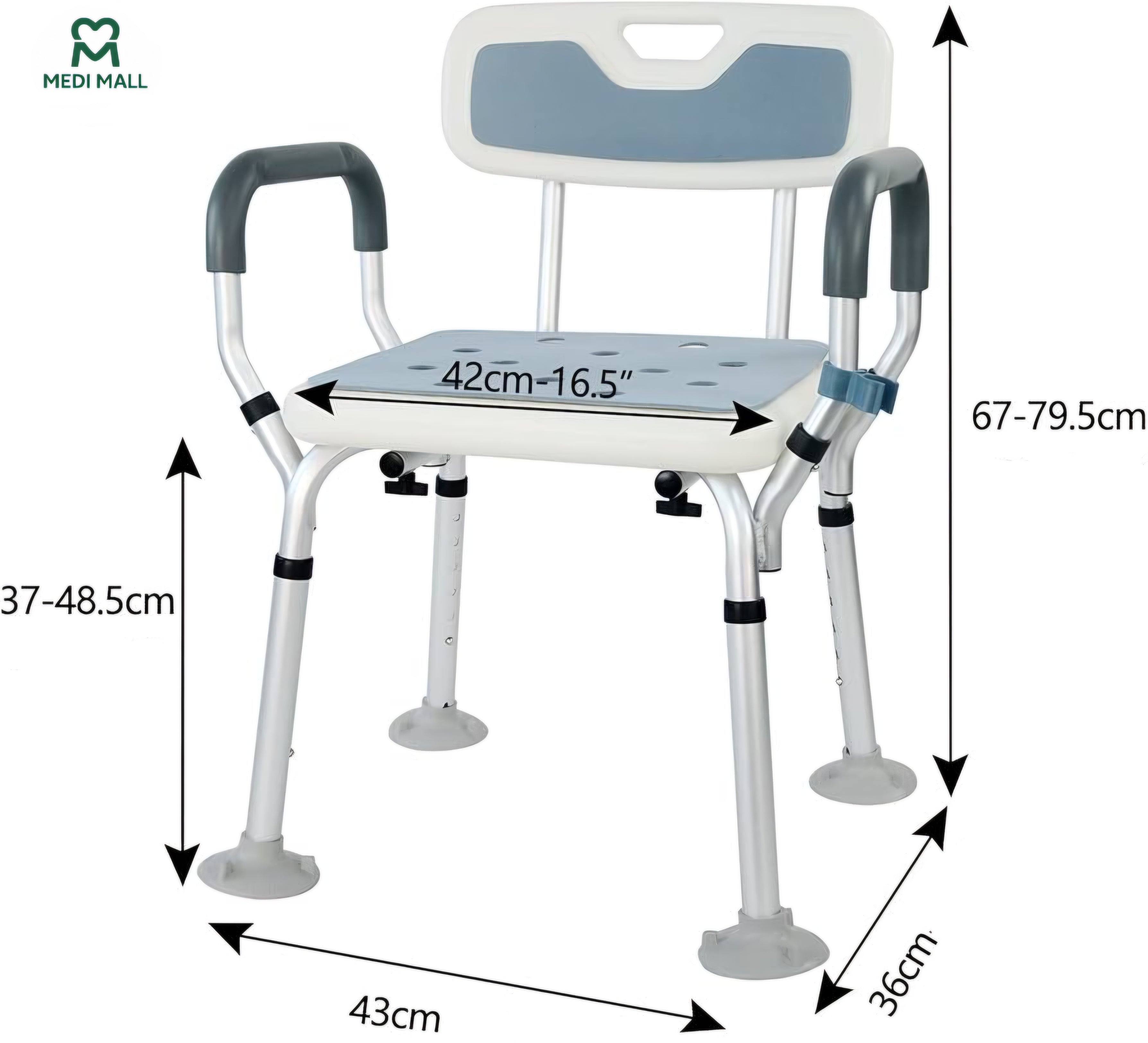 Soft Padded Bath Chair ■ كرسي استحمام طري