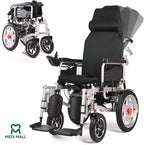 Reclining High Backrest Electrical Wheelchair ■ كرسي كهربائي مع مسند مرتفع  متعدد الوضعيات