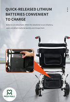 Light Weight Electrical Wheelchair ■ كرسي نقل كهربائي خفيف الوزن