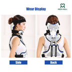 Adjustable Cervico-Thoraco-Lumbar Orthosis (CTLSO Brace)     ■   دعامة الرقبة والعمود الفقري الصلبة القابلة للتعديل