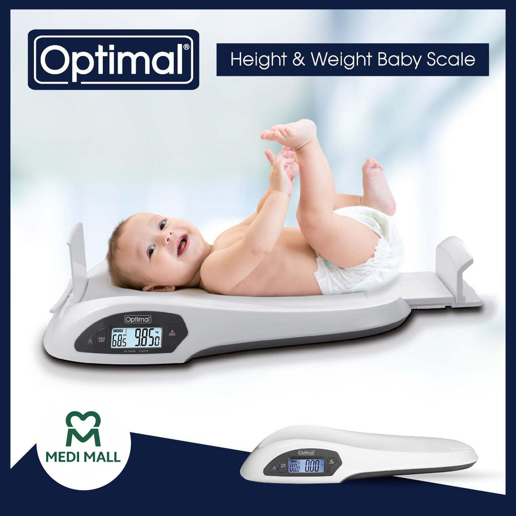OPTIMAL - HEIGHT AND WEIGHT DIGITAL BABY SCALE