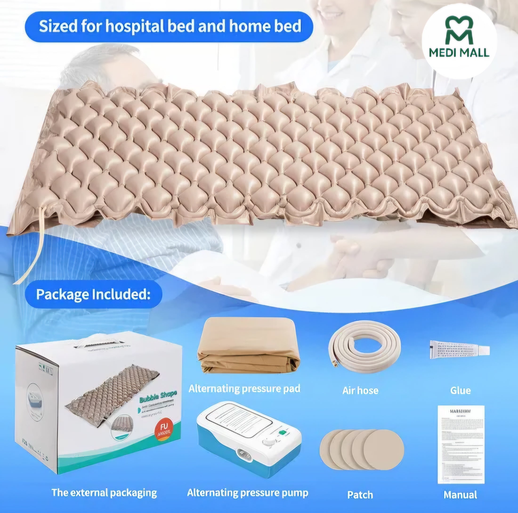 Air Mattress ( Bubble Type ) ■ فرشة هواء طبية فقاعية