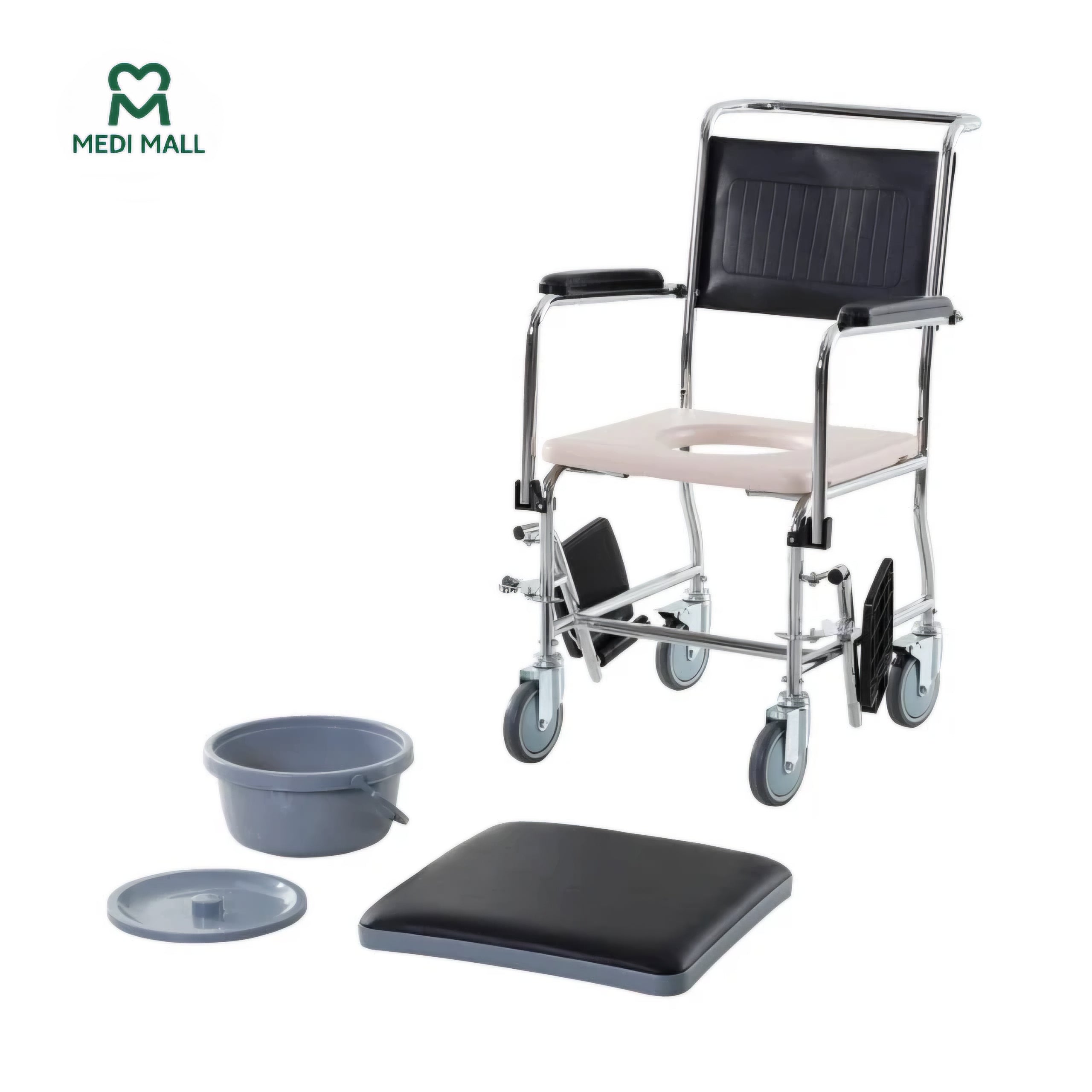 Commode Chair ■ كرسي متعدد الأستعمال مع دواليب