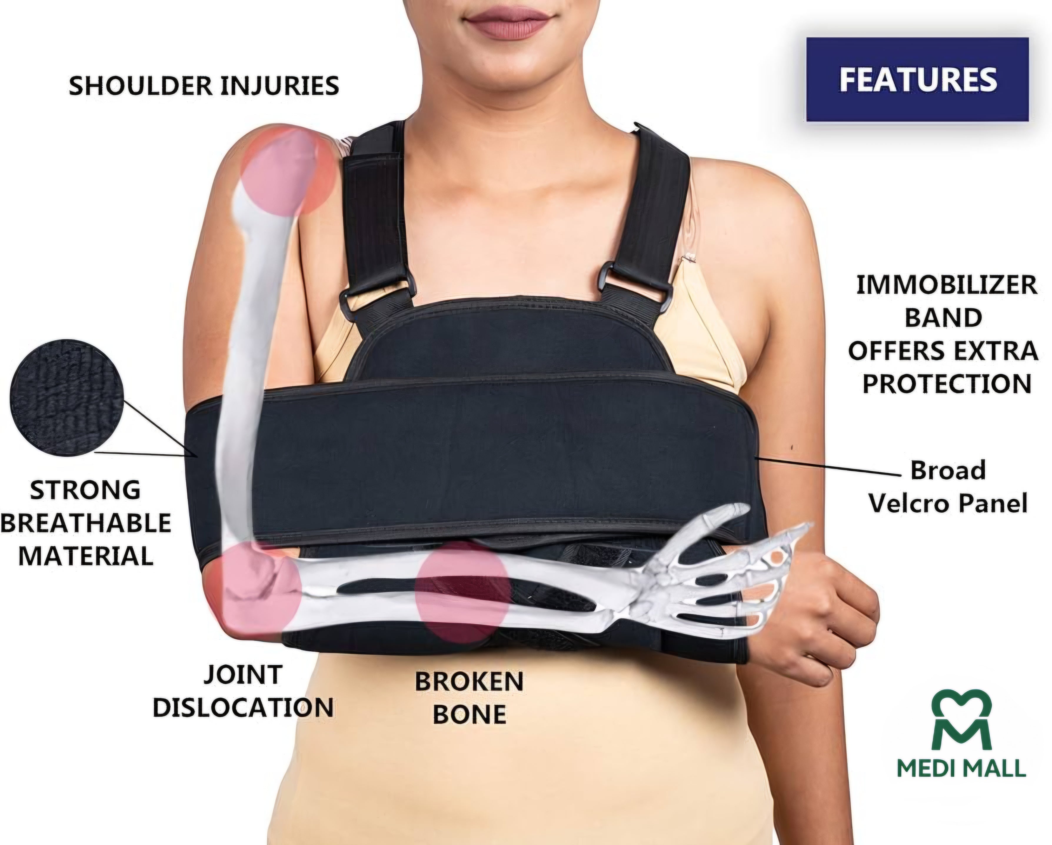 Shoulder Immobilizer  ■  دعامة تثبيت الكتف