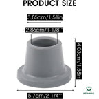 Bath Chair Rubber Tip ■  طبات ارجل كراسي الأستحمام