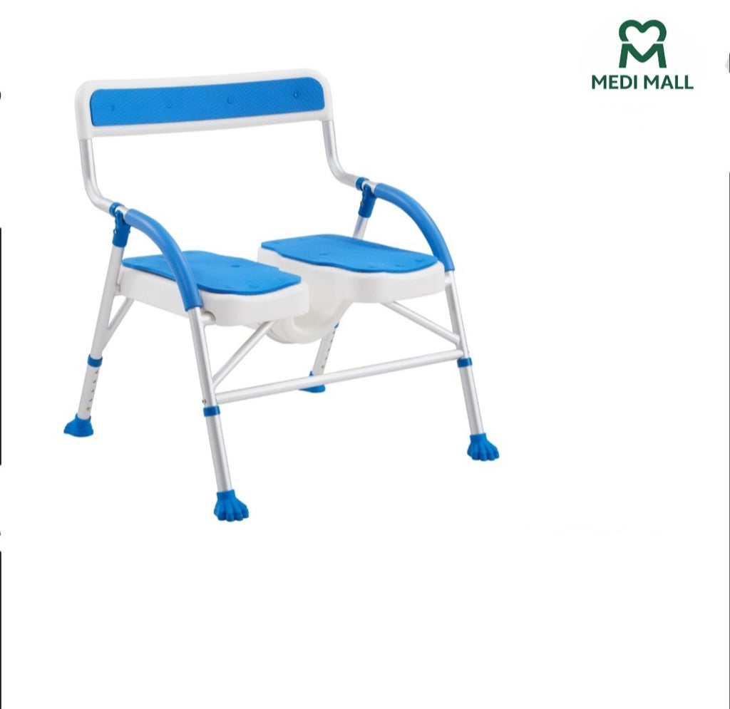 Soft Padded Shower Chair For Over Weight  ■  كرسي استحمام مبطن للأوزان الكبيرة