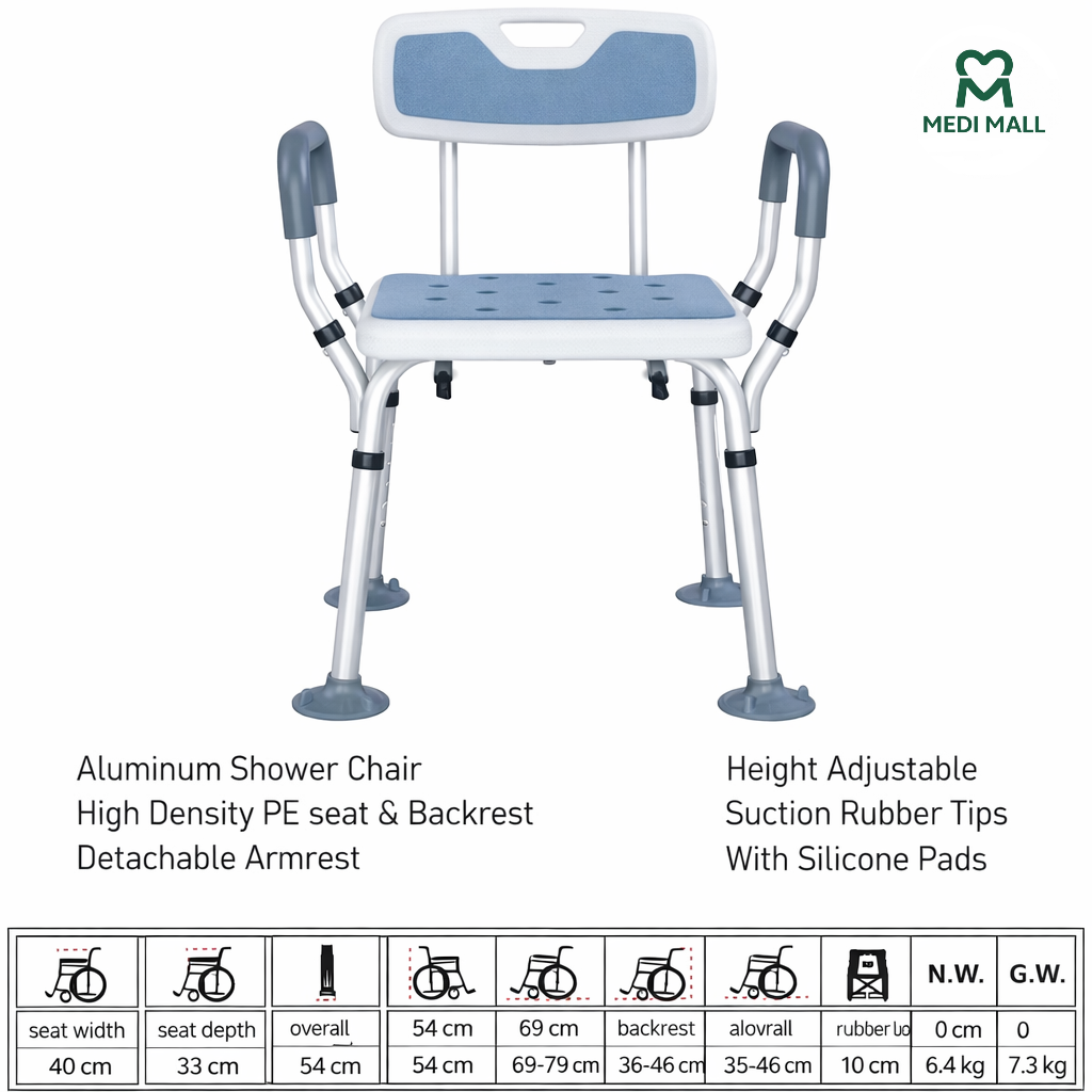 Soft Padded Bath Chair ■ كرسي استحمام طري