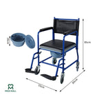 Commode Chair ■ كرسي متعدد الأستعمال مع دواليب