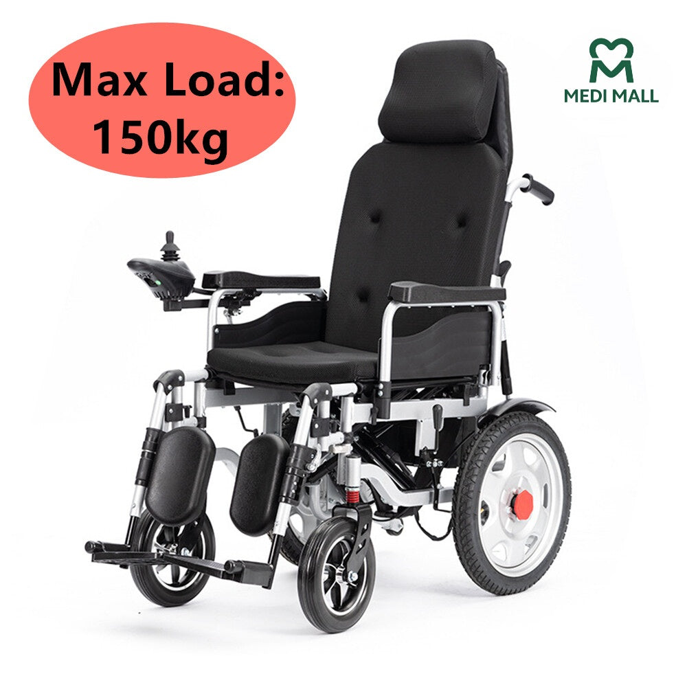 Reclining High Backrest Electrical Wheelchair ■ كرسي كهربائي مع مسند مرتفع  متعدد الوضعيات