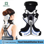 Adjustable Cervico-Thoraco-Lumbar Orthosis (CTLSO Brace)     ■   دعامة الرقبة والعمود الفقري الصلبة القابلة للتعديل