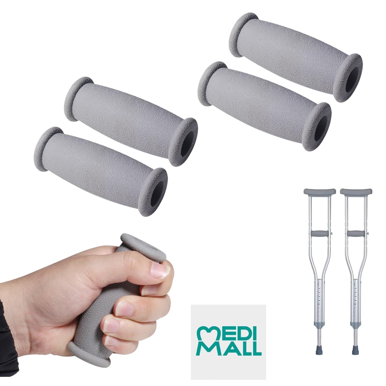 Rubber Handle // قبضة مطاط لعكاز تحت الأبط