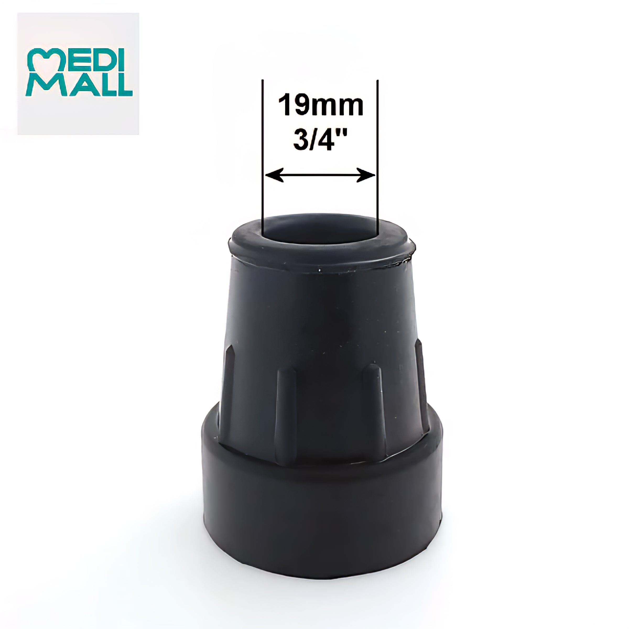 Cane Runner Tip 19 mm  // قاعدة مطاطية للعكاز